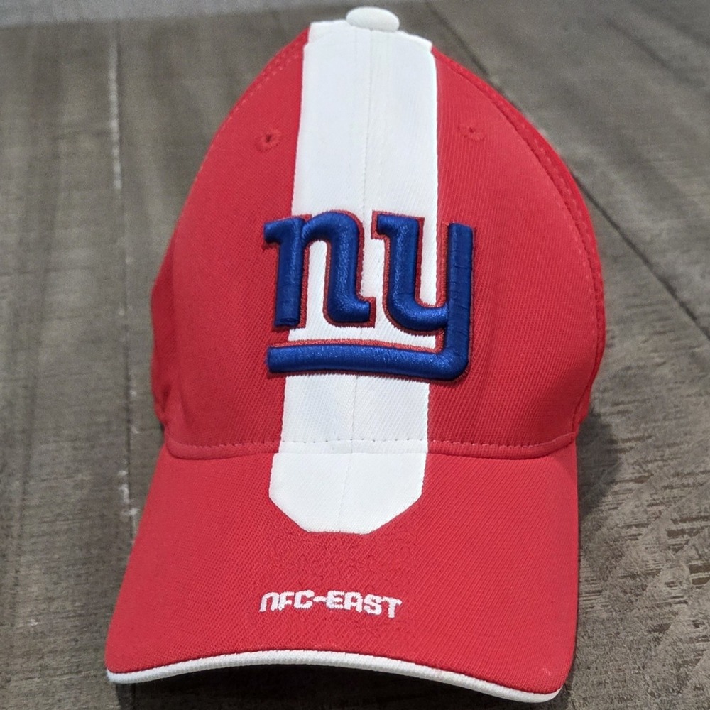 Reebok New York Giants NFL Equipment Cap One Size Red White Blue NFC-East